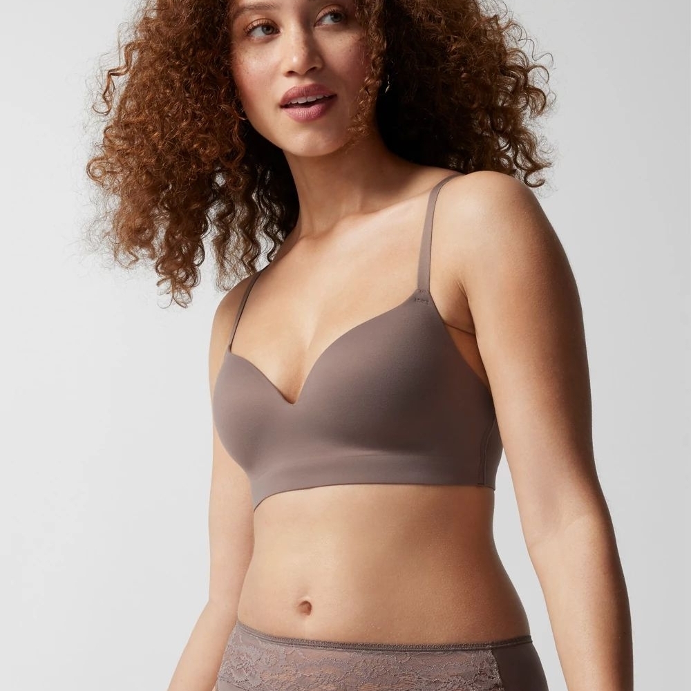 Soma Enbliss Wireless Brown Bra